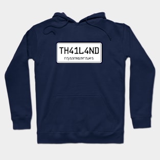 Thailand car plate Hoodie